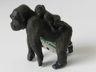 Obrázek z Gorila a mládě figurka 7cm 